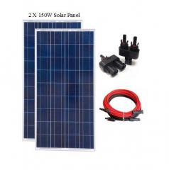  300 Watt 12V Off-Grid Solar Panel Kit